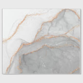 Elegant alcoholinkt met glitter Gold Cadeaupapier (Vlak)