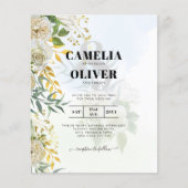 Elegant All-in-1 White Roses Botanical Wedding (Voorkant)