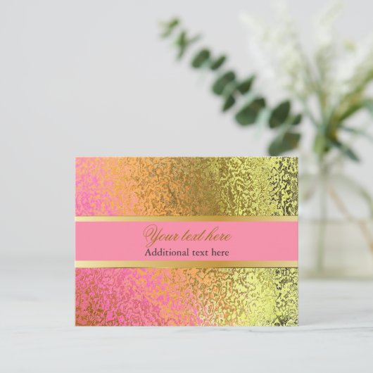 Elegant All Purpose Post Kaart (Staand voorkant)