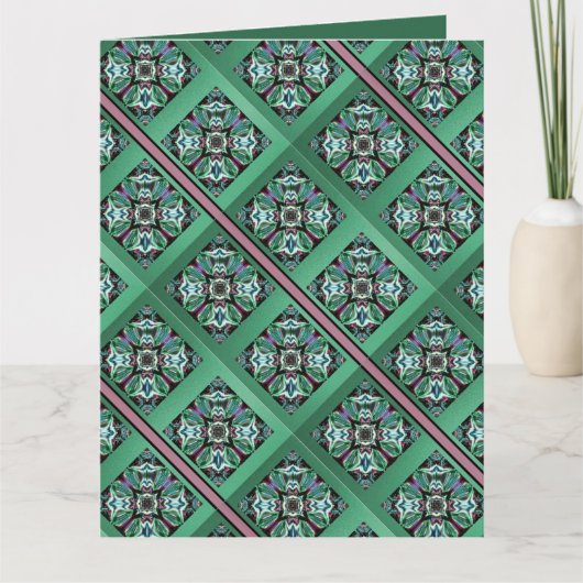 Elegant Allure Inpakpapier-MVB Design 1 Kaart (Voorkant)