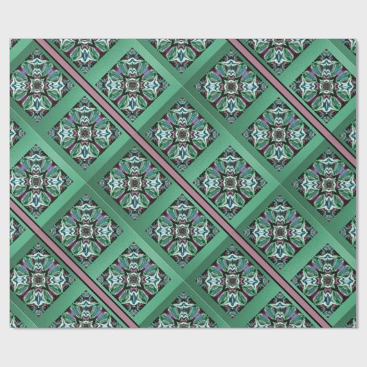 Elegant Allure Wrapping Paper-MVB Design 1 Cadeaupapier (Vlak)