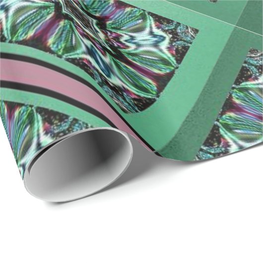 Elegant Allure Wrapping Paper-MVB Design 1 Cadeaupapier (Rol Hoek)