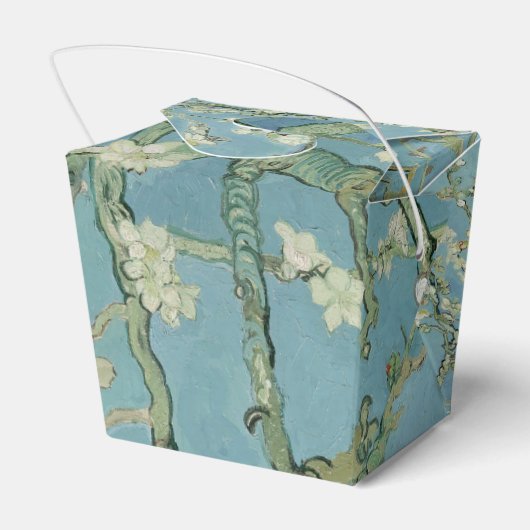 Elegant "Almond Blossom" Wedding Bedankdoosjes (Achterkant)