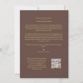 Elegant Amalfi Coast Lemon Tree Wedding Couple Save The Date (Achterkant)