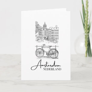 Elegant Amsterdam Nederland Nederland Holland Zo Kaart
