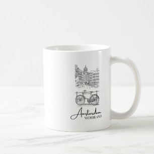 Elegant Amsterdam Nederland Nederland Holland Zo Koffiemok