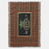 Elegant anananas Gepersonaliseerd Deken (Voorkant Verticaal)