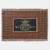 Elegant anananas Gepersonaliseerd Deken (Voorkant)