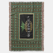 Elegant anananas Gepersonaliseerd Deken (Voorkant Verticaal)