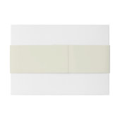 Elegant and Basic beige burgundy Uitnodigingen Wikkel (Achterkant Voorbeeld)