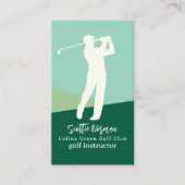 Elegant and Modern Golf Club Visitekaartje (Voorkant)