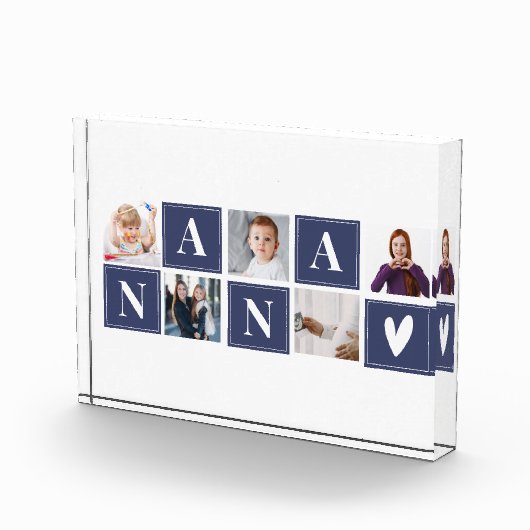 elegant and modern nana photo collage fotoblokken (Rechts)