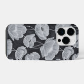 Elegant and Whimsical Poppies iPhone Hoesje (Achterkant horizontaal)