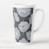 Elegant and Whimsical Poppies Latte Mok (Rechts)