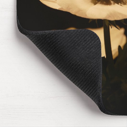 Elegant Anemone Flowers Initialen Muismat (Hoek)