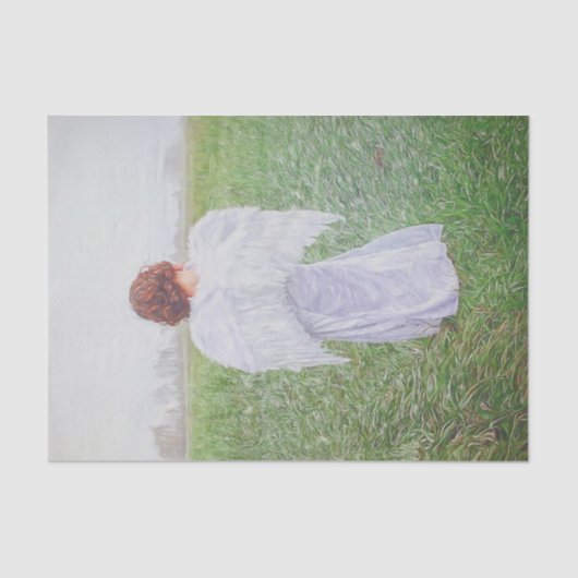 Elegant Angel Art Design Tissuepapier (Voorkant)