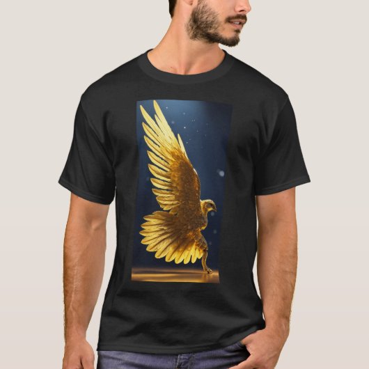 Elegant Angel Wings T-shirt (Voorkant)