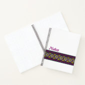 Elegant Ankara patroon notitieboek (Binnen)
