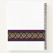 Elegant Ankara patroon notitieboek (Achterkant)