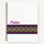 Elegant Ankara patroon notitieboek (Voorkant)