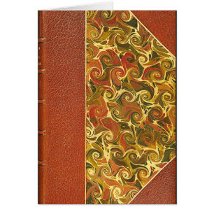 Elegant Antiek Boek, wervelpatroon