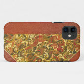 Elegant Antiek Boek,  wervelpatroon Case-Mate iPhone Case (Achterkant (horizontaal))