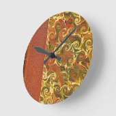 Elegant Antiek Boek,  wervelpatroon Ronde Klok (Hoek)