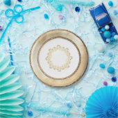 Elegant Antiek Bord met goudmageremelkpoeder (Feest)