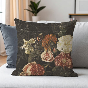 Elegant  Antiek Floral Flowers Cushion Kussen