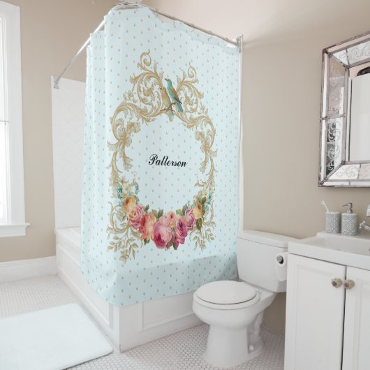 Elegant Antiek, Frans stijlgordijn Douchegordijn (In situ)