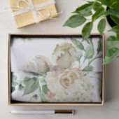 Elegant Antiek Ivory Floral Botanical Decoupage Tissuepapier (Geschenk)
