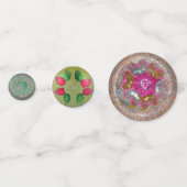 Elegant Antiek kerstsierglas Confetti (Voorkanten)