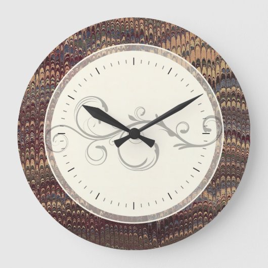 Elegant Antiek Marble  Clock Grote Klok (Voorkant)