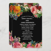 Elegant  Antiek Moody Wedding Invitations Kaart (Voorkant / Achterkant)
