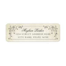 Elegant  Antiek Return Address