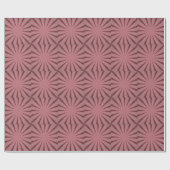 Elegant Antiek roze Kaleidoscoop ontwerp Cadeaupapier (Vlak)