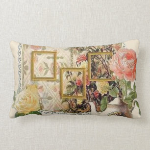 Elegant Antiek Victoriaans Tea Room Decor Kussen