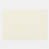 Elegant antiek wit Minimalistisch en chic Inpakpapier Vel (Voorkant 2)