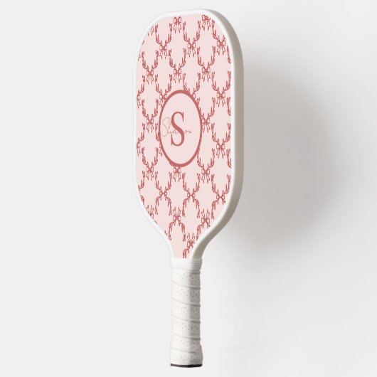 Elegant Antler Monogram Pickleball Paddle (Links)