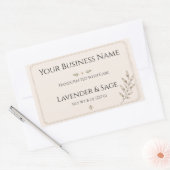 Elegant Apotheek Product Voorkant Label (Envelop)