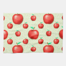Elegant Apples Pattern Honeycomb Achtergrond |