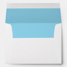 Elegant Aqua Blue Lined