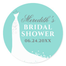 Elegant Aqua Blue Wedding Gown Vrijgezellenfeest