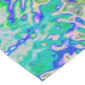 Elegant Aqua en Green Limelight Hydrangea Detail Tafelkleed (Gekanteld)