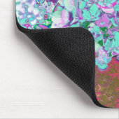 Elegant Aqua en Paarse Limelight Hydrangea Detail Muismat (Hoek)