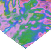 Elegant Aqua en Paarse Limelight Hydrangea Detail Tafelkleed (Gekanteld)