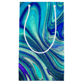 Elegant Aquamarine Paua Rainbow Shell geïnspireerd Klein Cadeauzakje