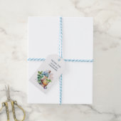 Elegant Aquarel Derby Feest  Cadeaulabel (Met Touw)