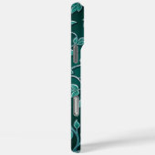Elegant Arabesk Islamitisch Wingerdpatroon Case-Mate iPhone Case (Achterkant / Rechts)
