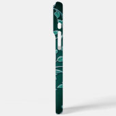 Elegant Arabesk Islamitisch Wingerdpatroon Case-Mate iPhone Case (Achterkant / Links)